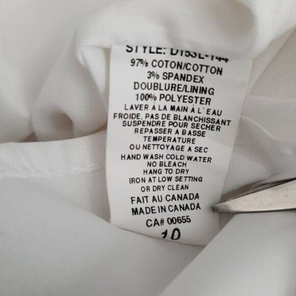 RW&CO Strapless Floral Mini Dress Yellow & White Sz 10 Flawed - Picture 12 of 12